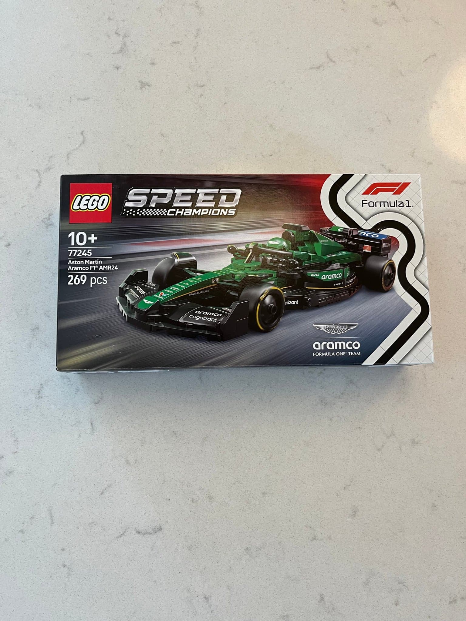 LEGO Speed Champions Aston Martin F1 AMR24 - Ny/Oöppnad
