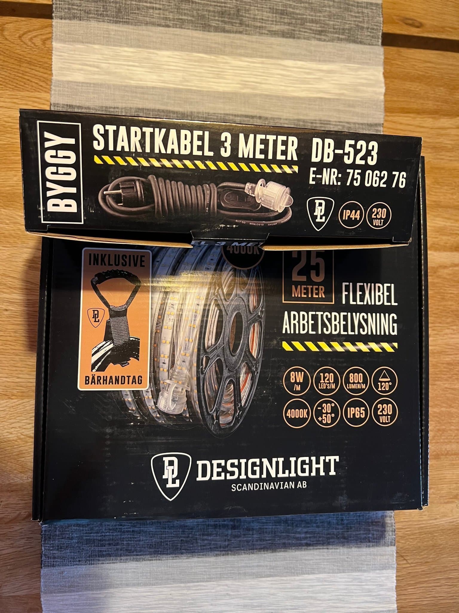 Designlight LED-slinga 25m