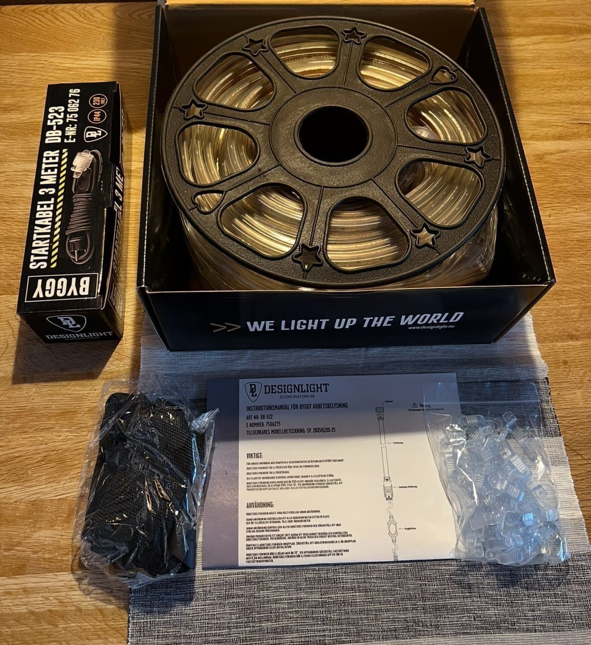 Designlight LED-slinga 25m