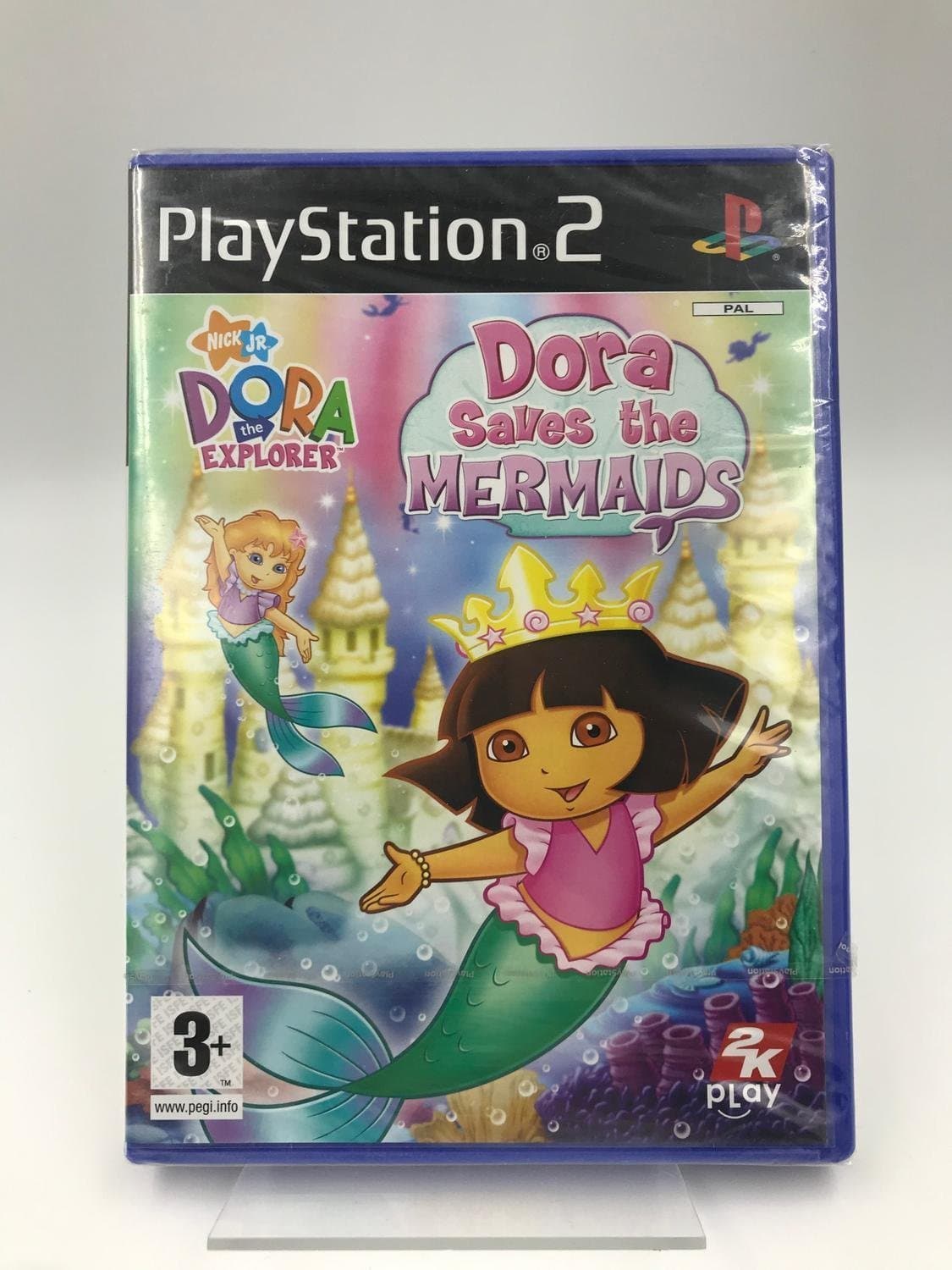 Dora Saves The Mermaids PlayStation 2 PS2 Nytt Inplastat