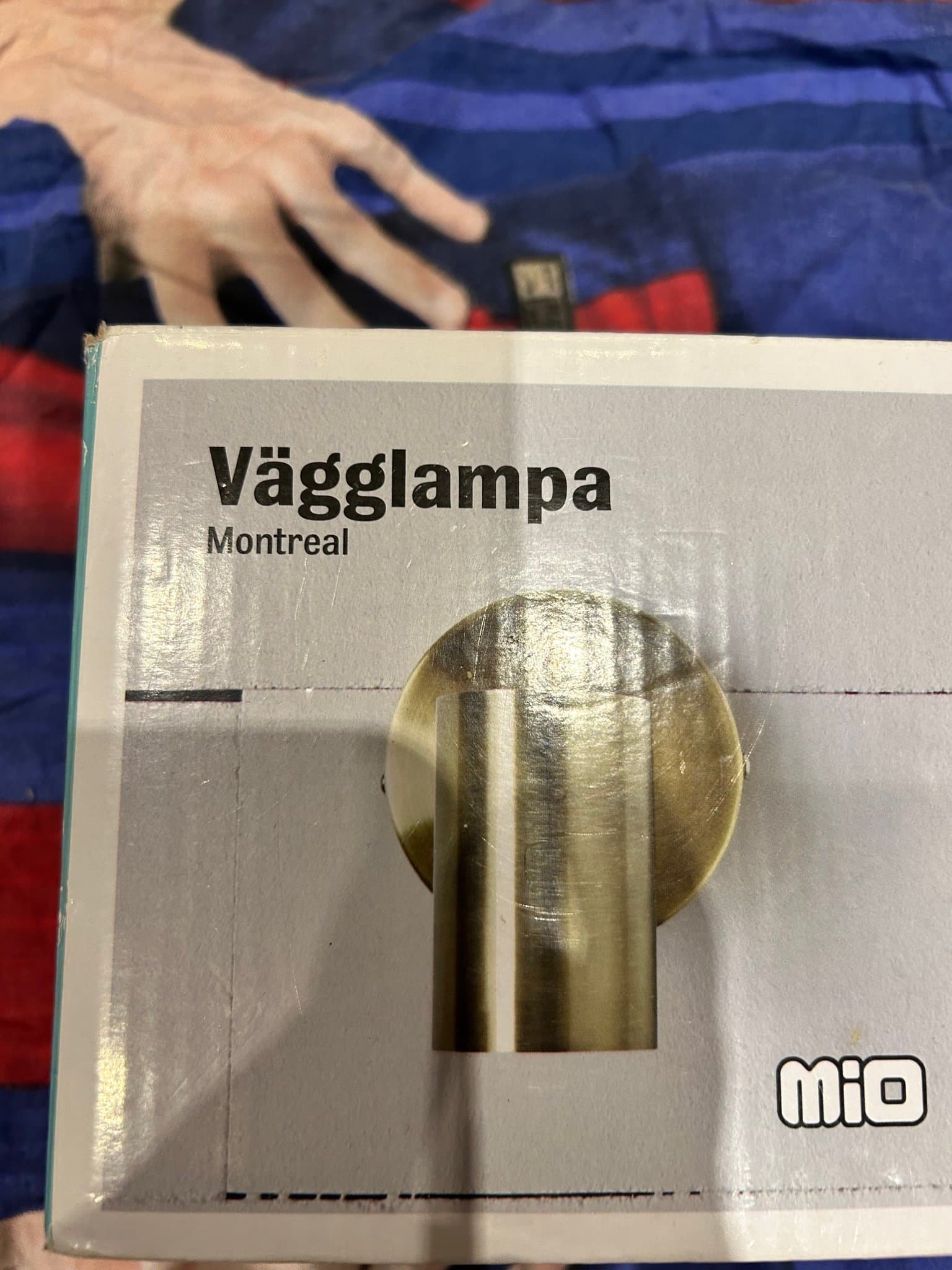 Vägglampa Montreal från Mio