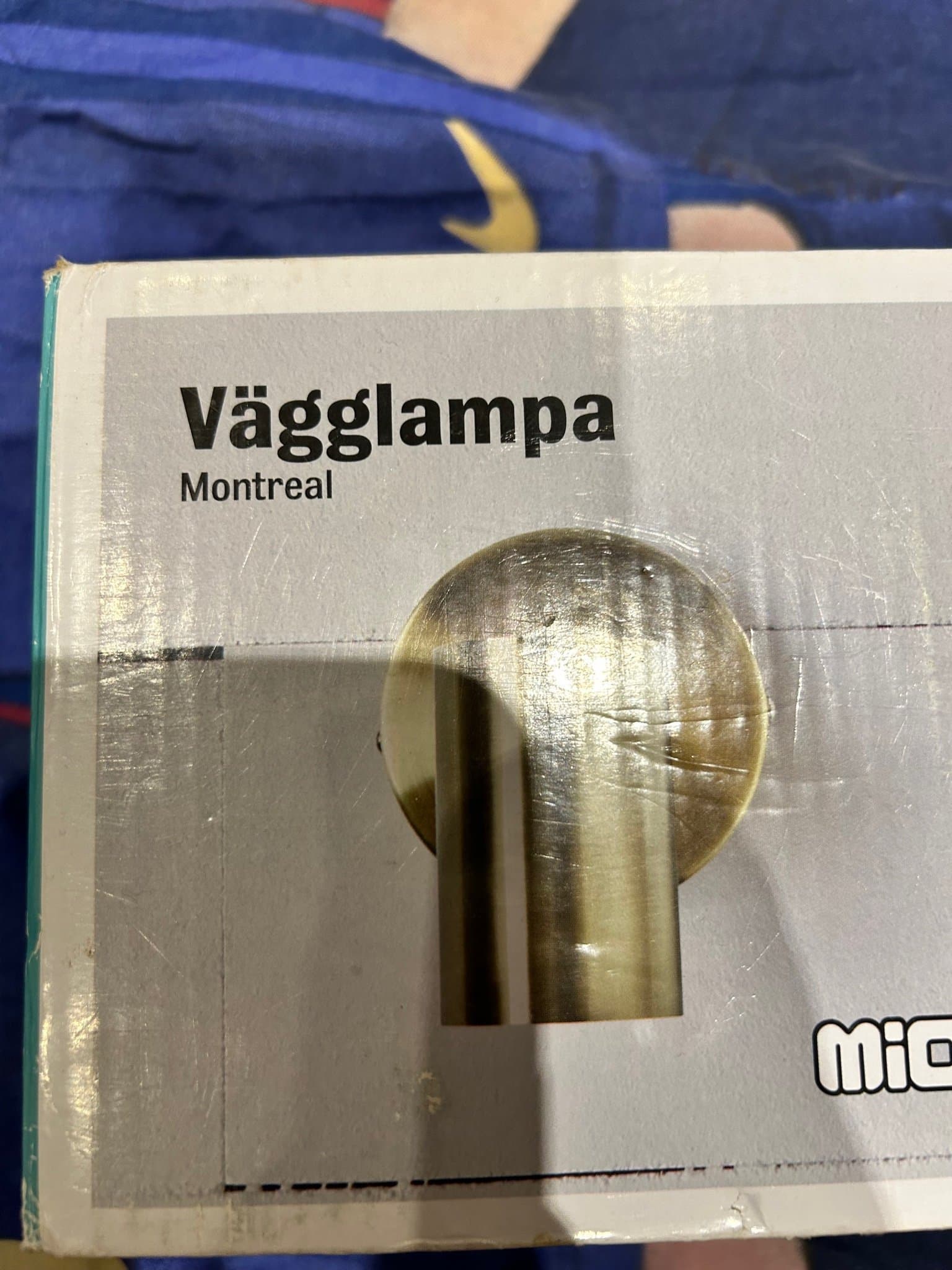 Vägglampa Montreal från Mio