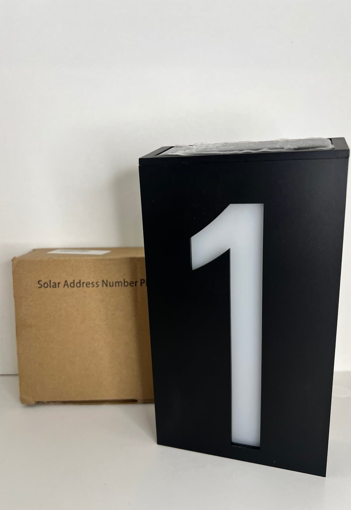 Solcellsdriven Adressnummer 1