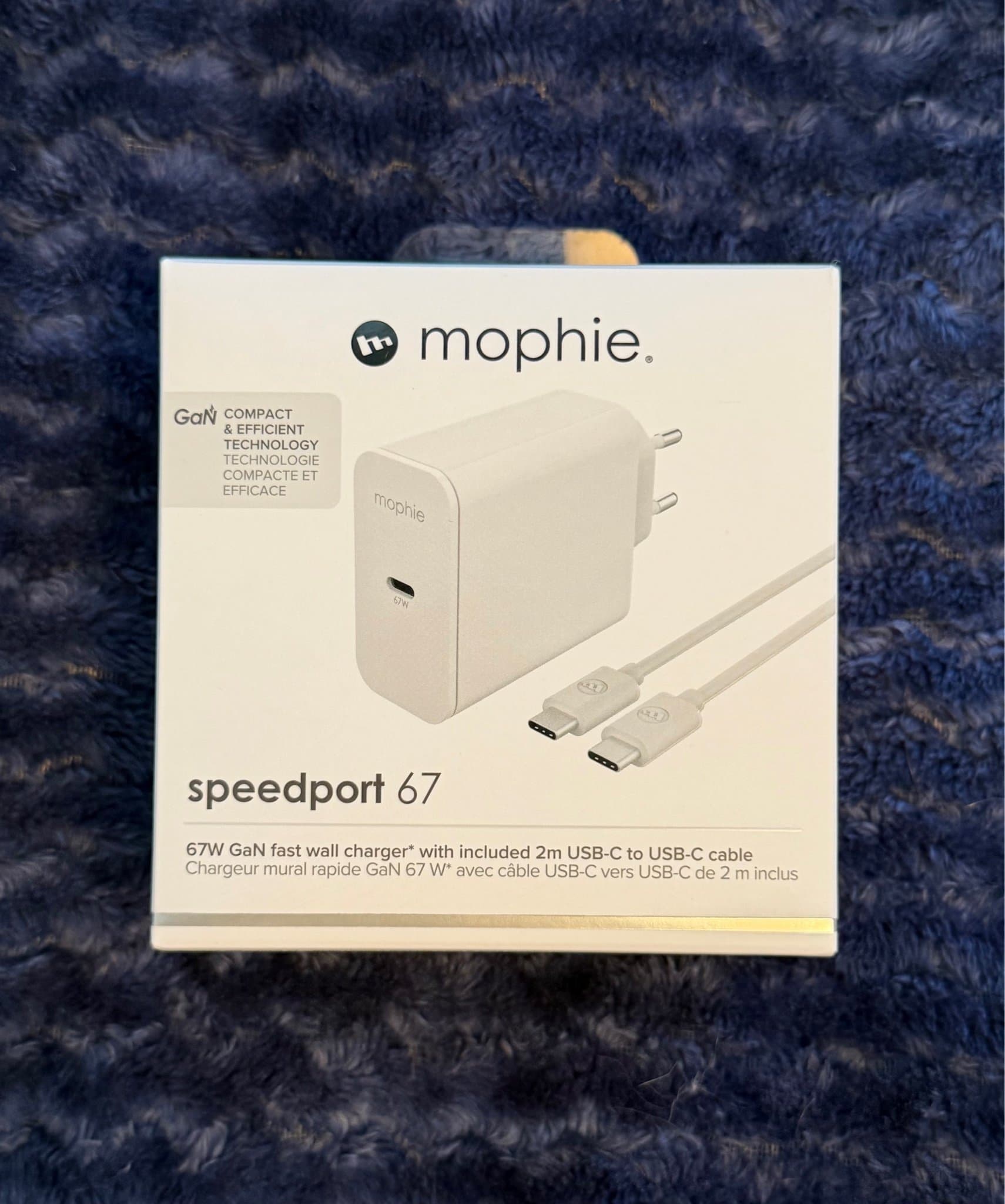 Mophie Speedport 67 GaN väggladdare