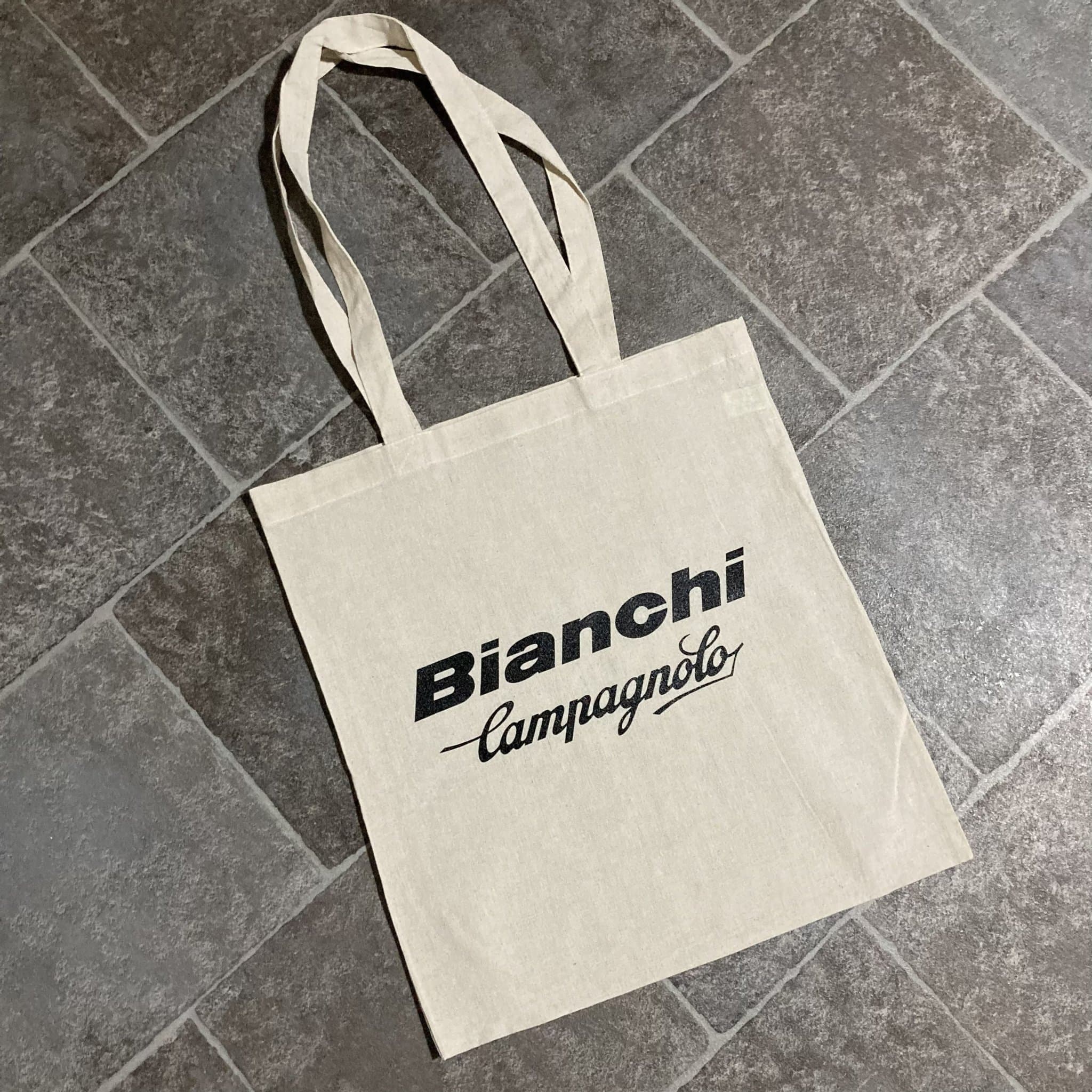 Bianchi Campagnolo Cotton Tote Bag