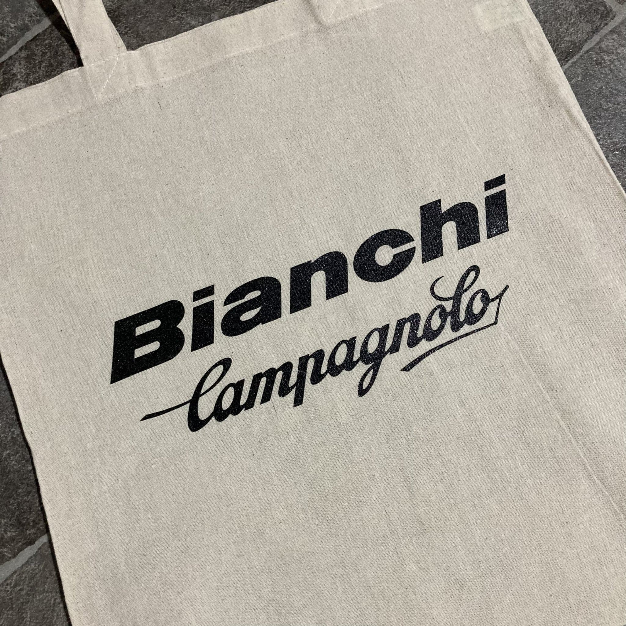 Bianchi Campagnolo Cotton Tote Bag
