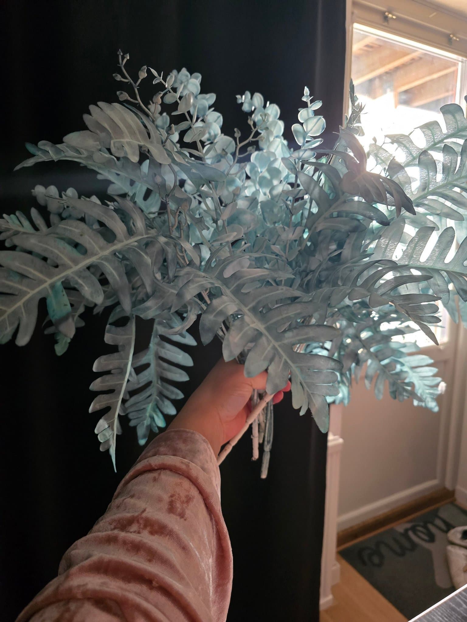 Konstgjord växtbukett ny!