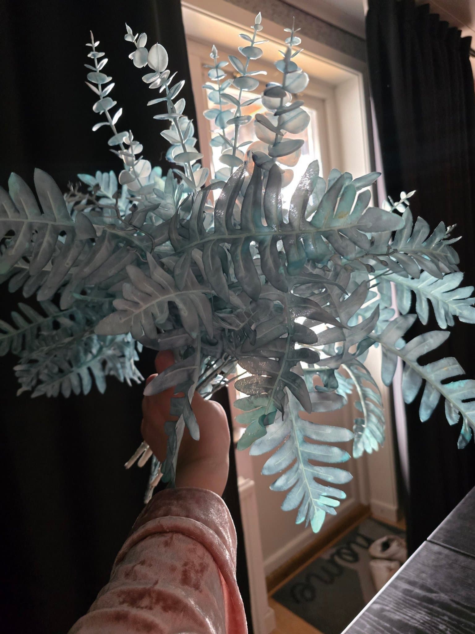 Konstgjord växtbukett ny!