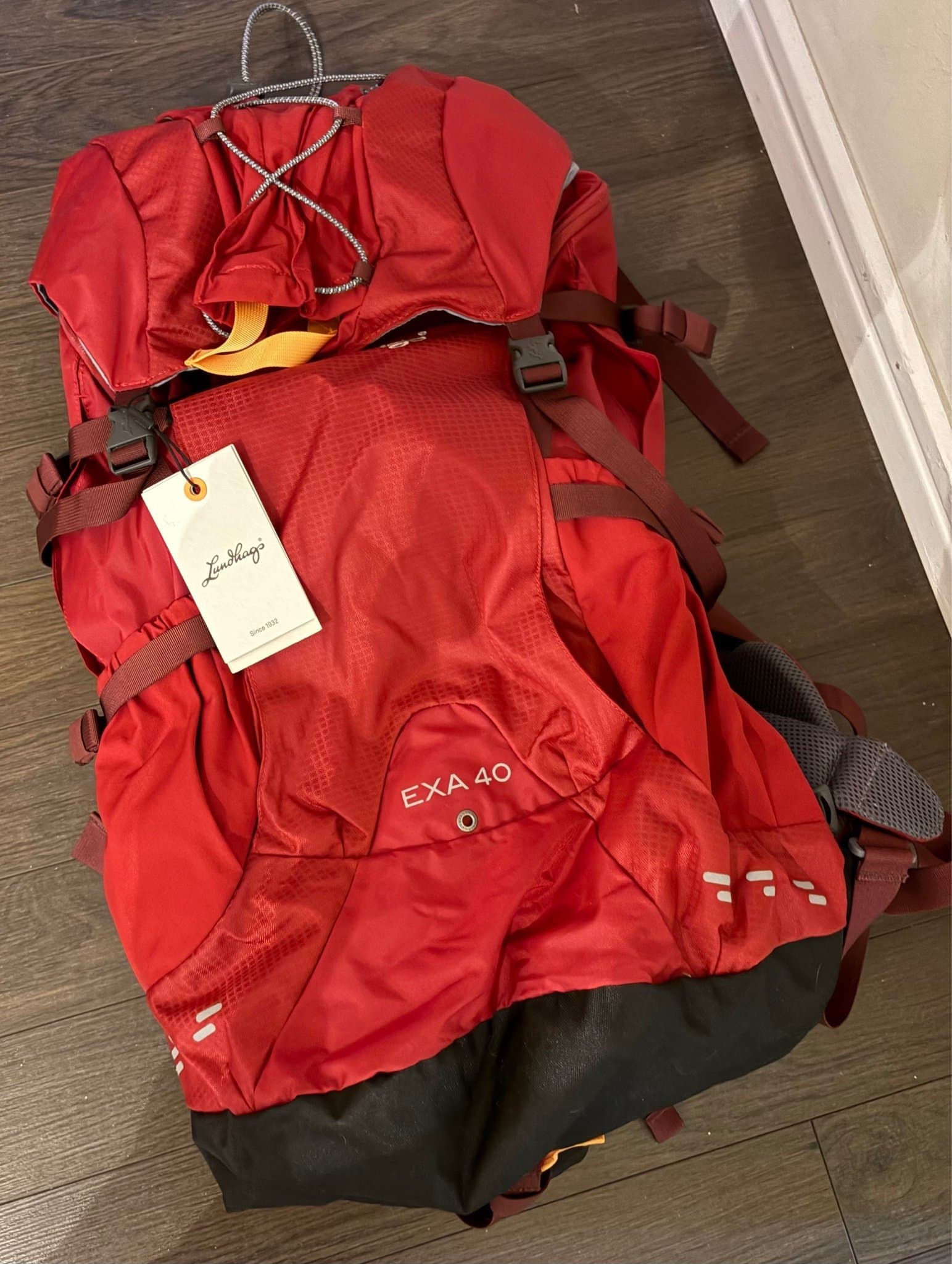 Lundhags EXA 40 Ryggsäck m. utrustning för långfärdsskridskor (nyskick!