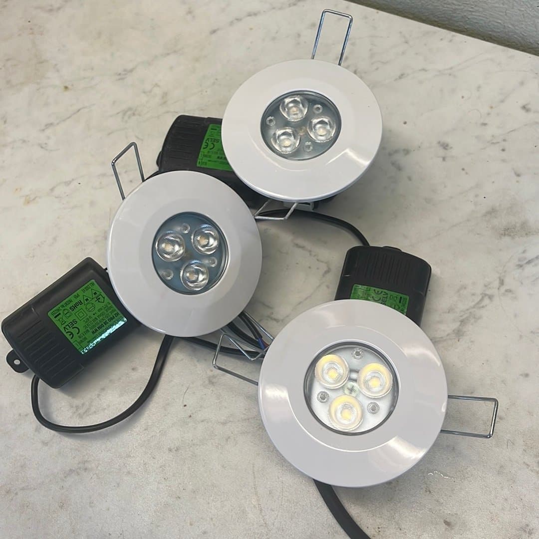 Collingwood Lighting H2 PRO 38 DIM WW LED-spotlights, 3-pack