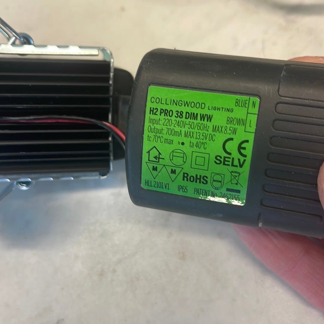 Collingwood Lighting H2 PRO 38 DIM WW LED-spotlights, 3-pack