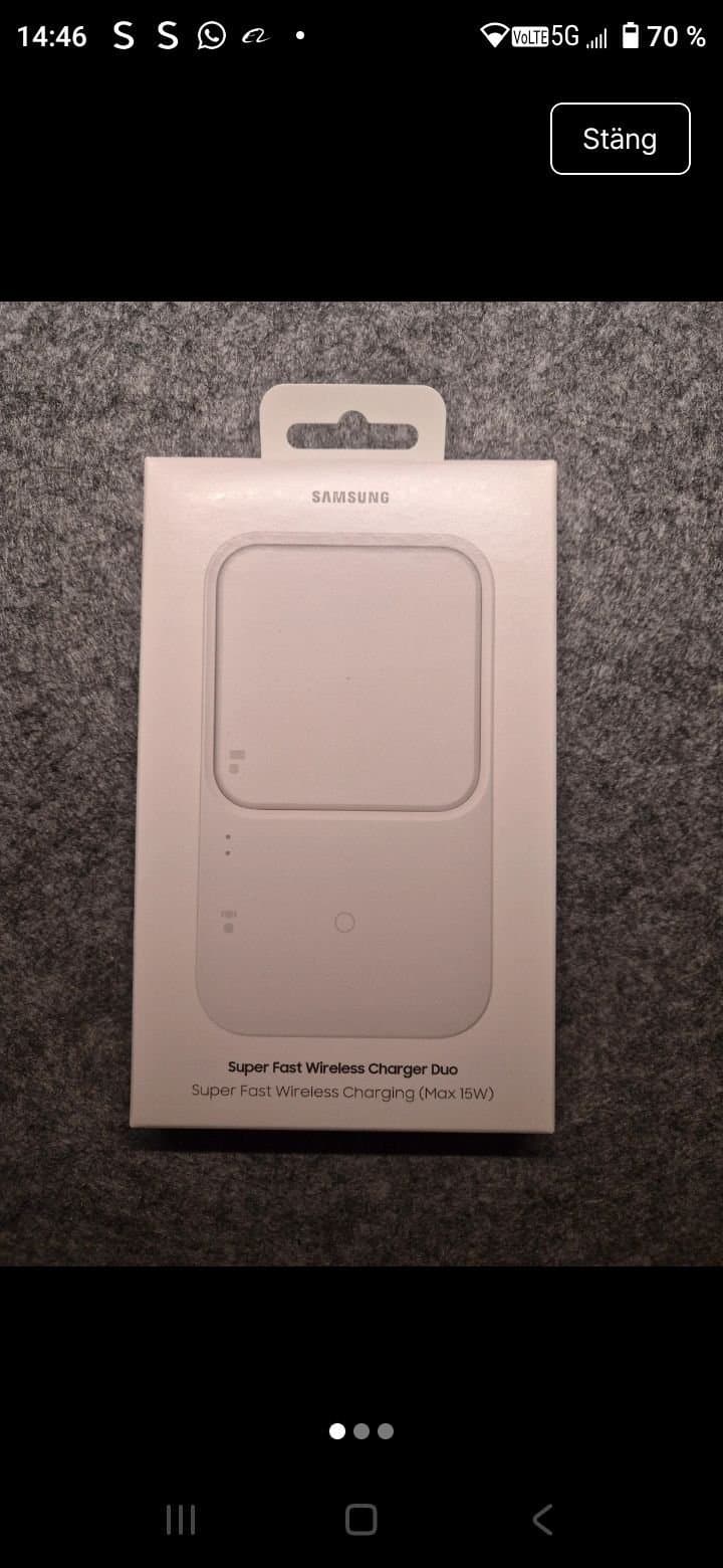 Samsung Super Fast Wireless Charger Duo