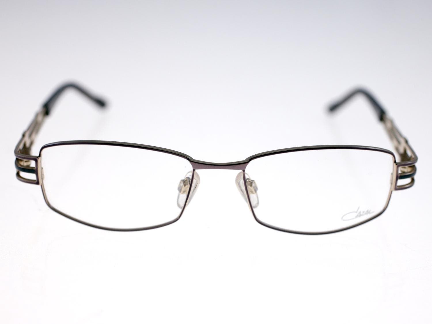 Cazal Mod 4190 Col 002 ladies vintage metal frame-original clear lenses-1980s