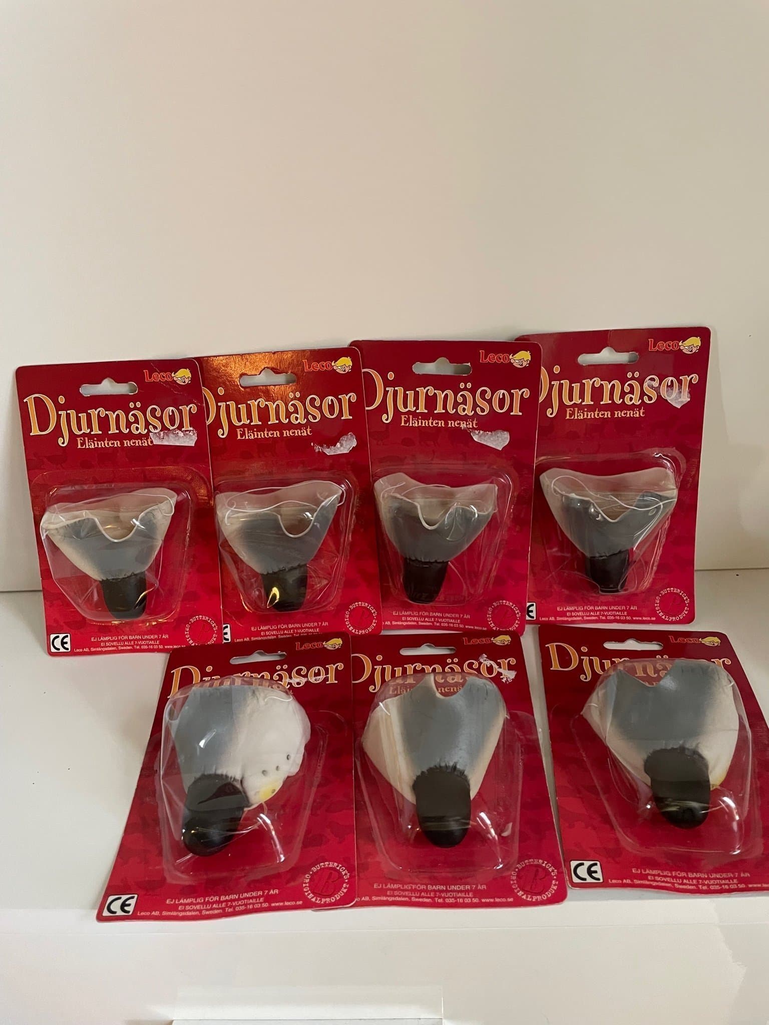 Leco Djurnäsor - 7 stycken