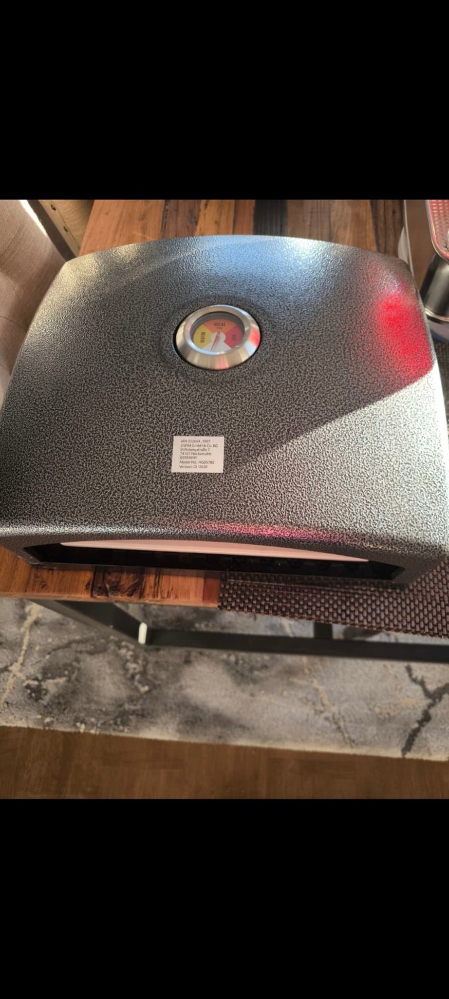 Pizzaunginsats för utomhusbruk