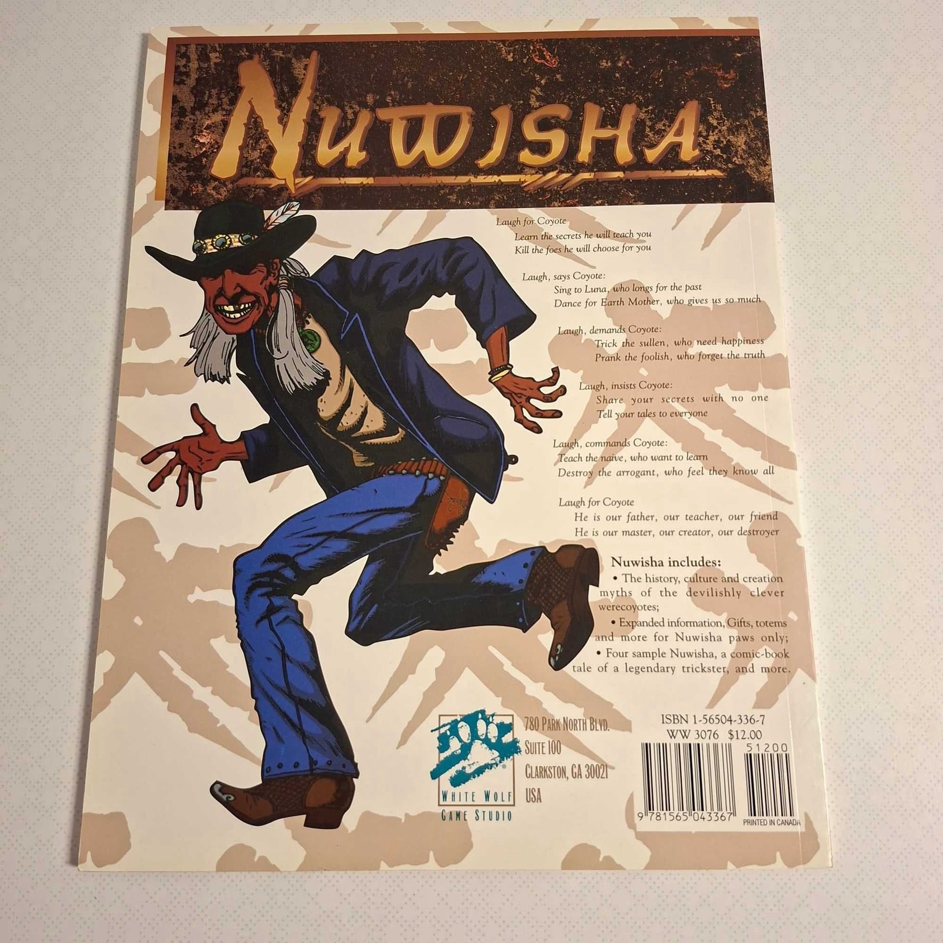 Nuwisha: Changing Breed Book 2 – Werewolf: The Apocalypse (1997) – Toppskick!
