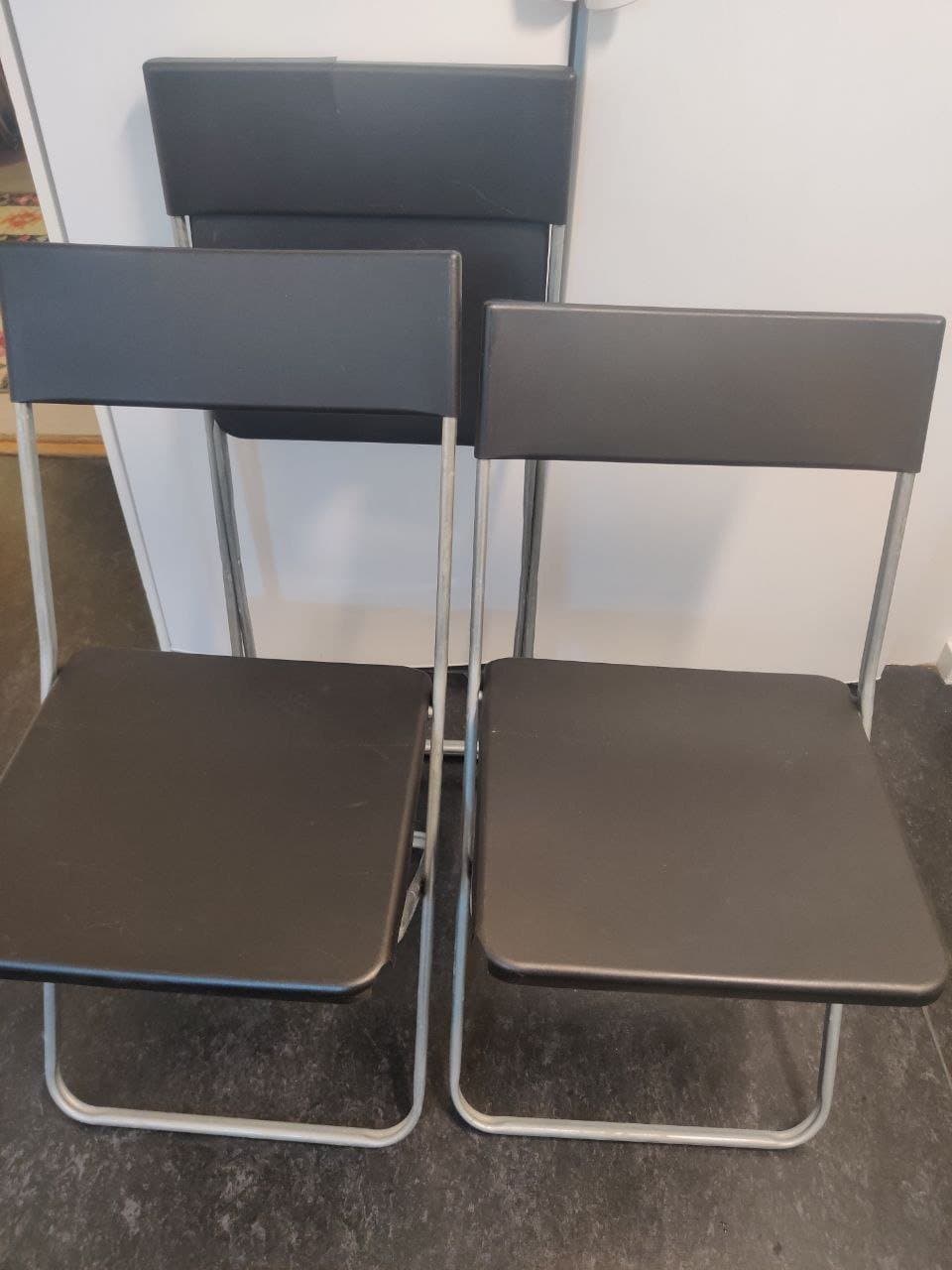 3 x Folding Chairs