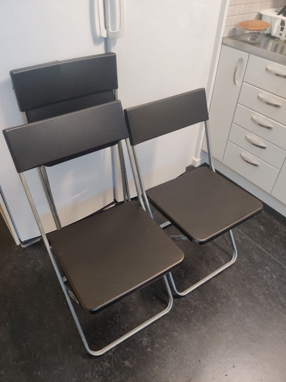 3 x Folding Chairs