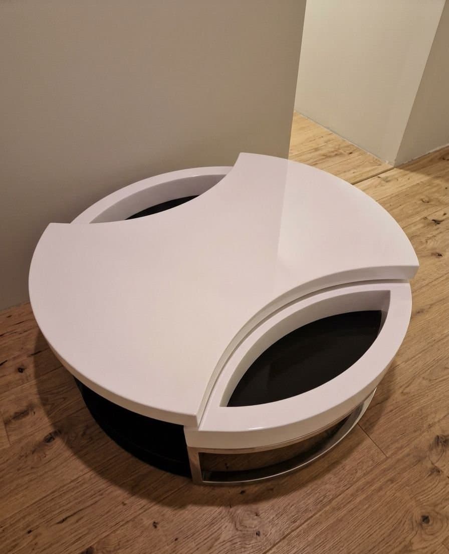 Soffbord, roterbart! Högglans