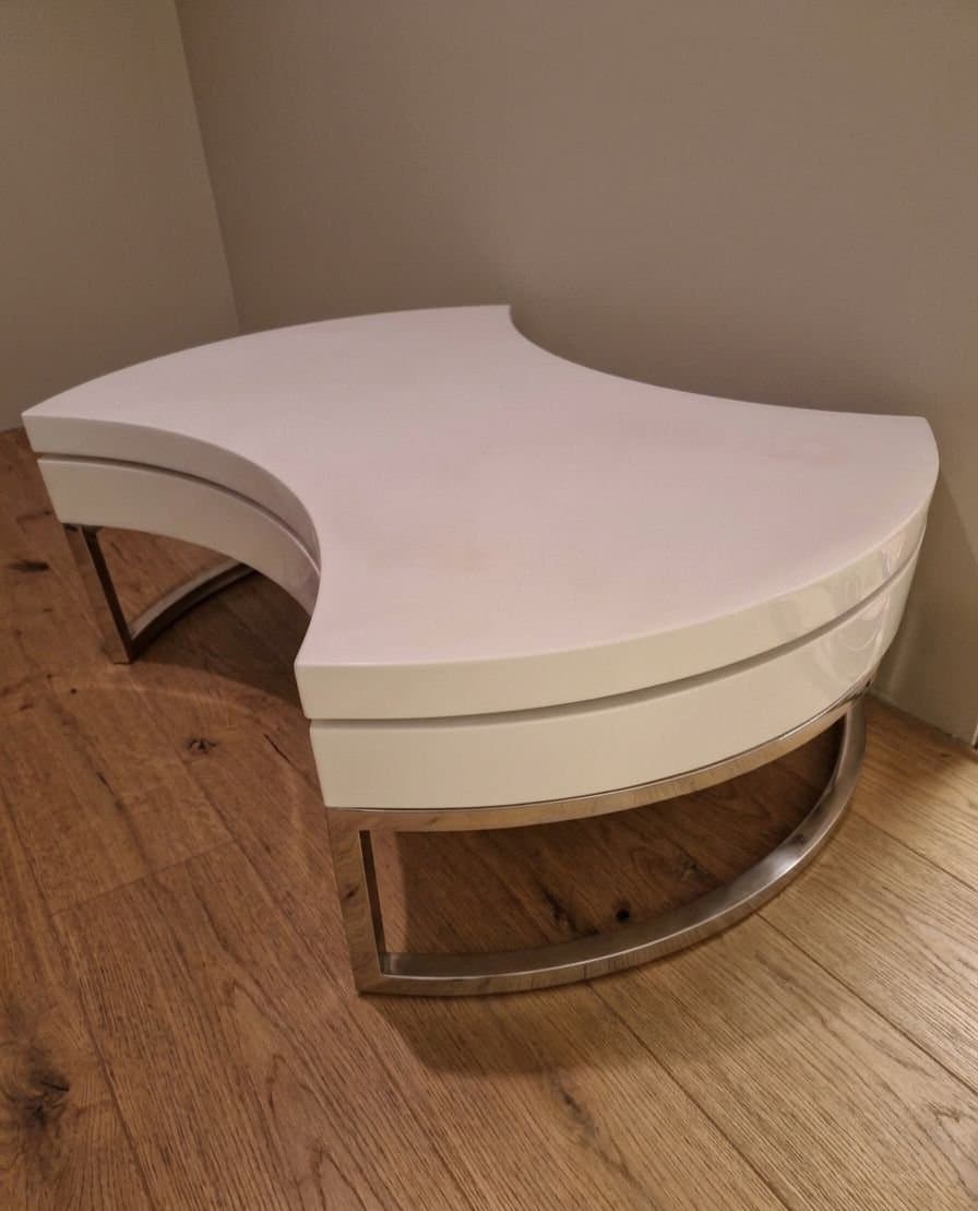 Soffbord, roterbart! Högglans