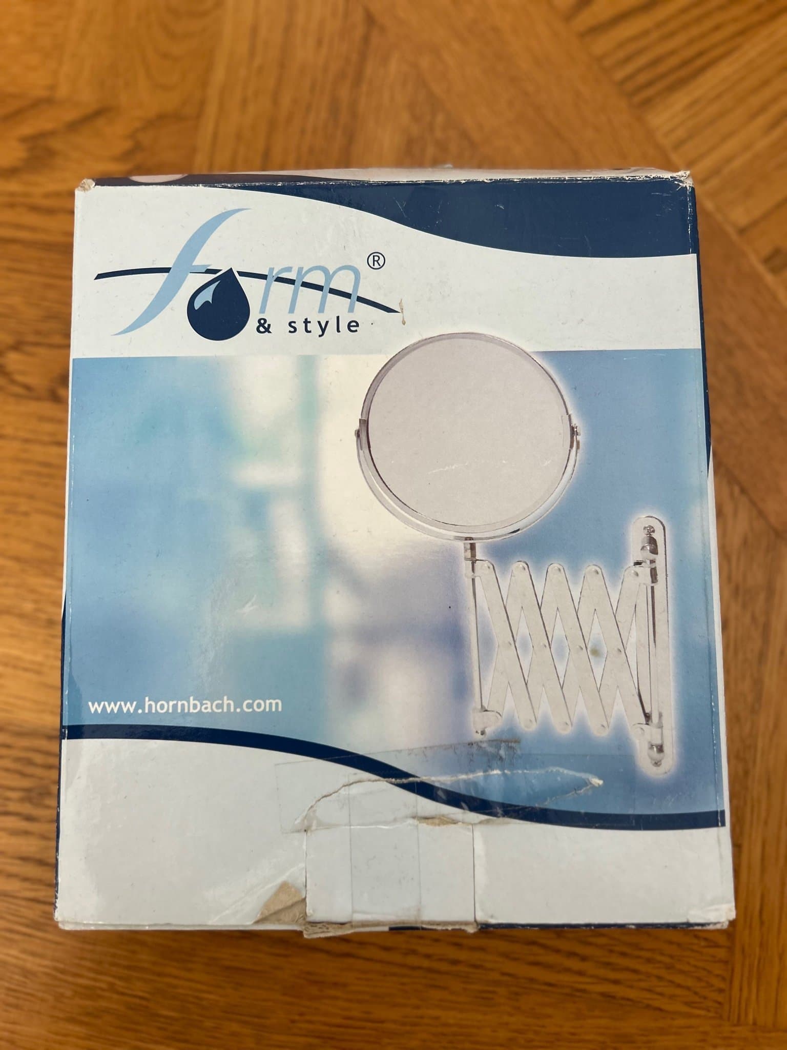 Form & Style väggmonterad spegel NYTT