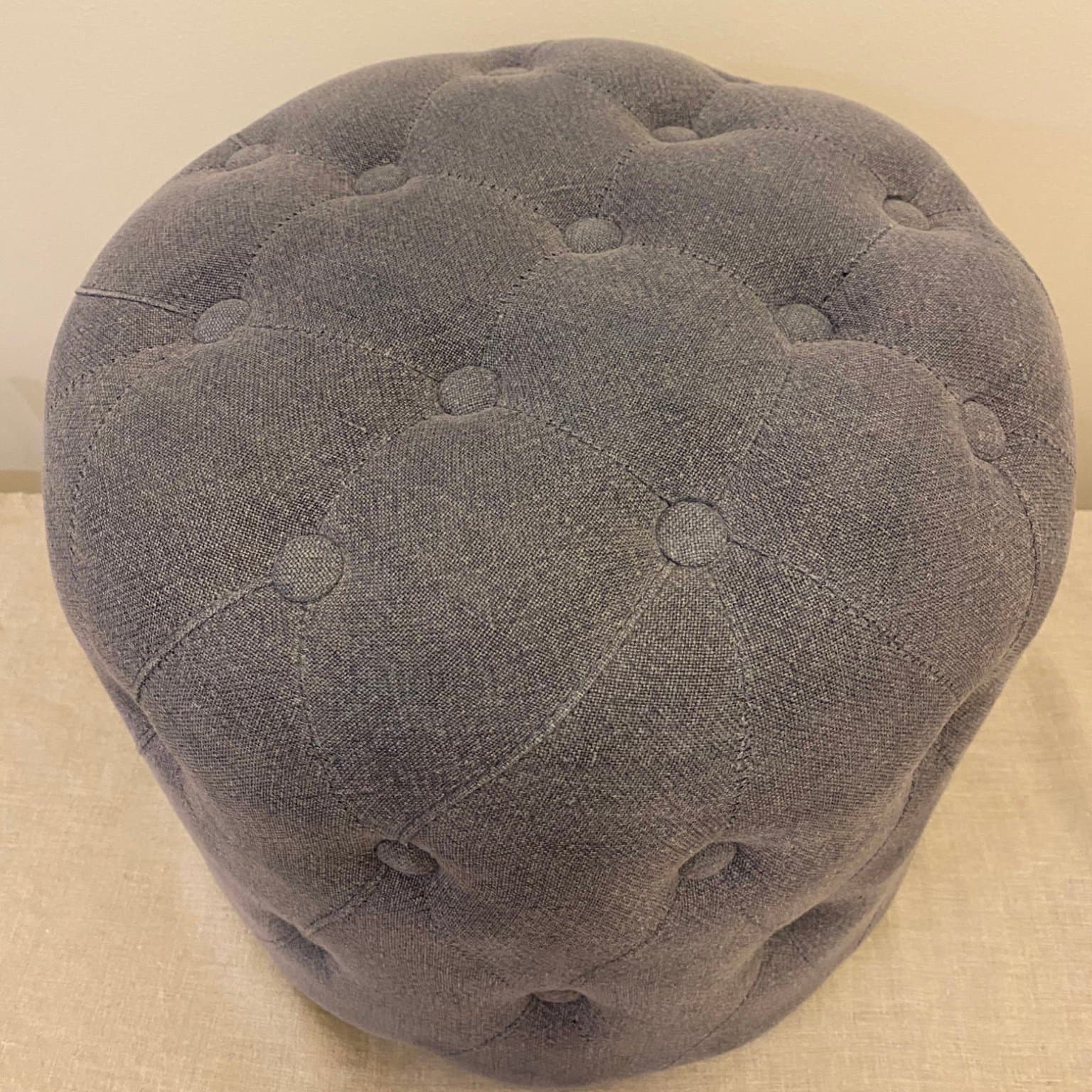 Jotex Skene Sittpuff • Linne • Fotpall • Pall • Bord • Bänk • Stol