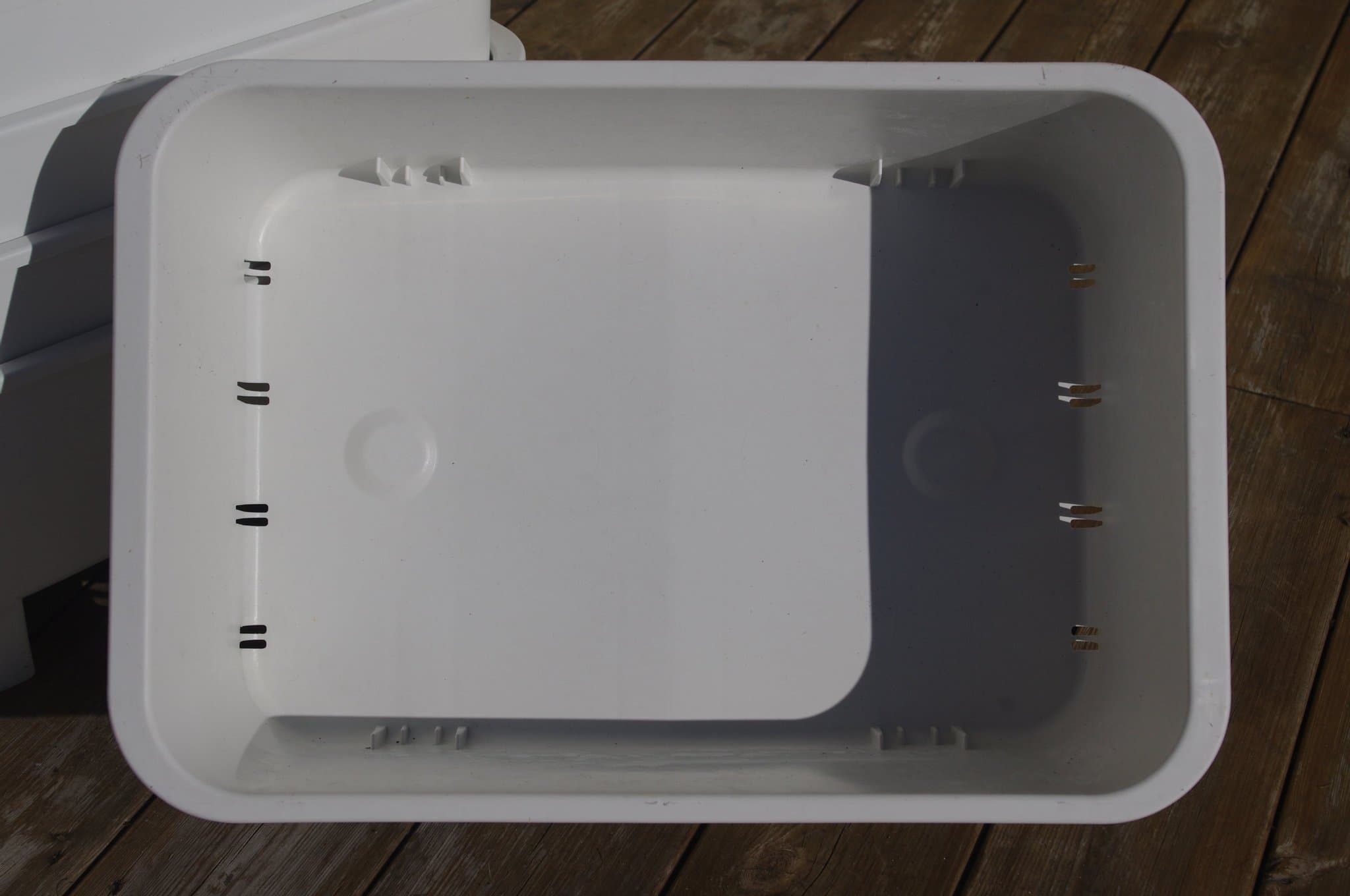 50 st Odlingslådor 45×31×19 – stapelbara – dräneringshål – proffskvalitet