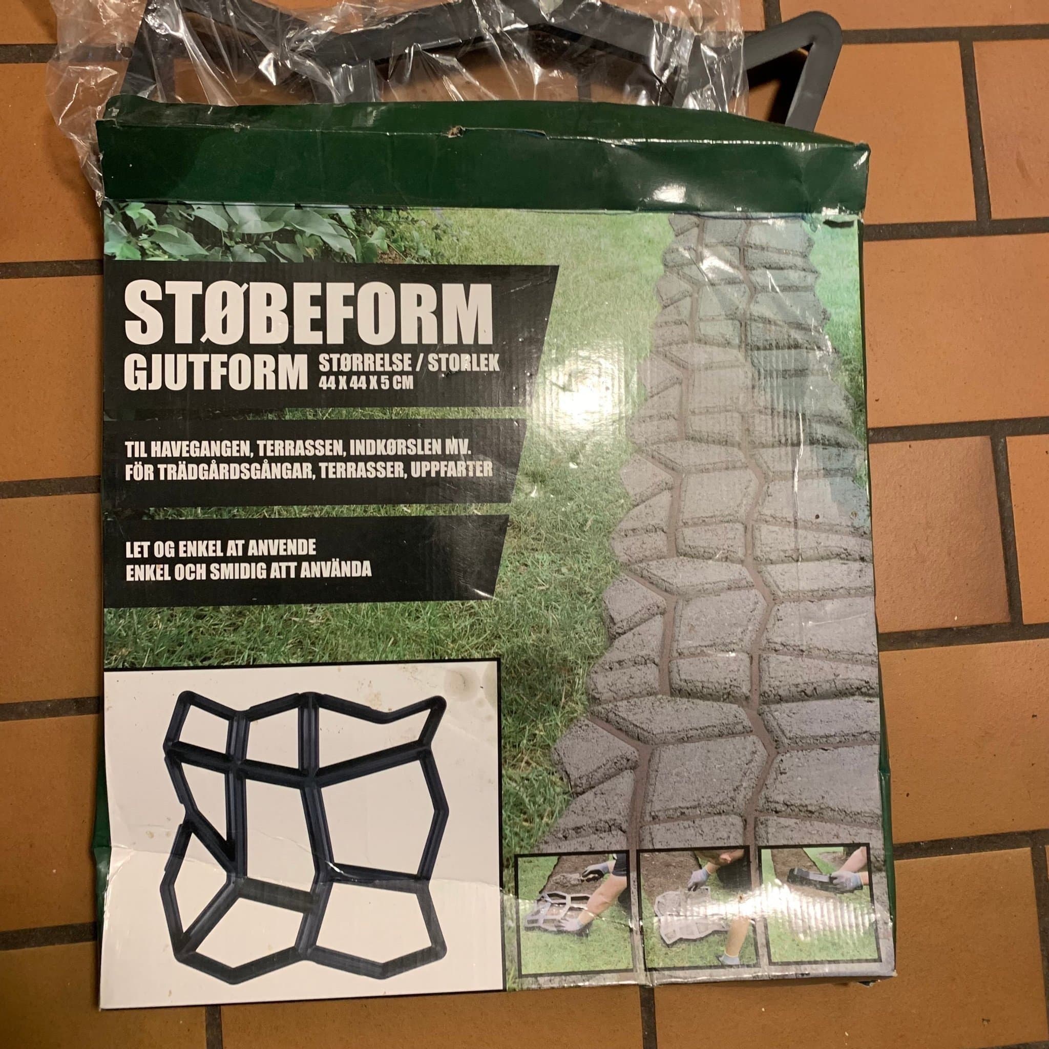 Stöbeform Gjutform 44x44x5cm