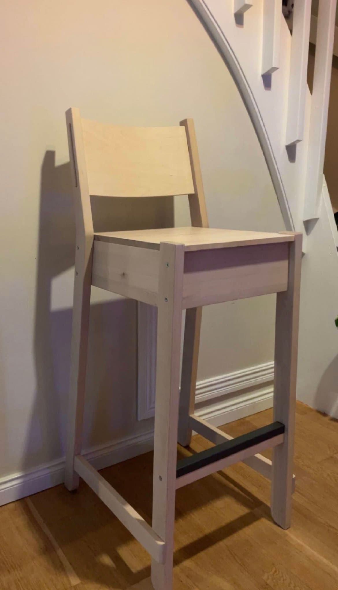 IKEA NORDVIKEN Barstol, Designer Francis Cayouette