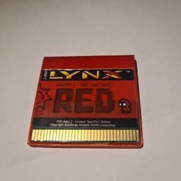 Atari Lynx RED Against The Machines (Limited Edition)