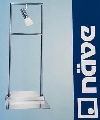 Halogenlampa, NÄVE, silver, metal, Ny.