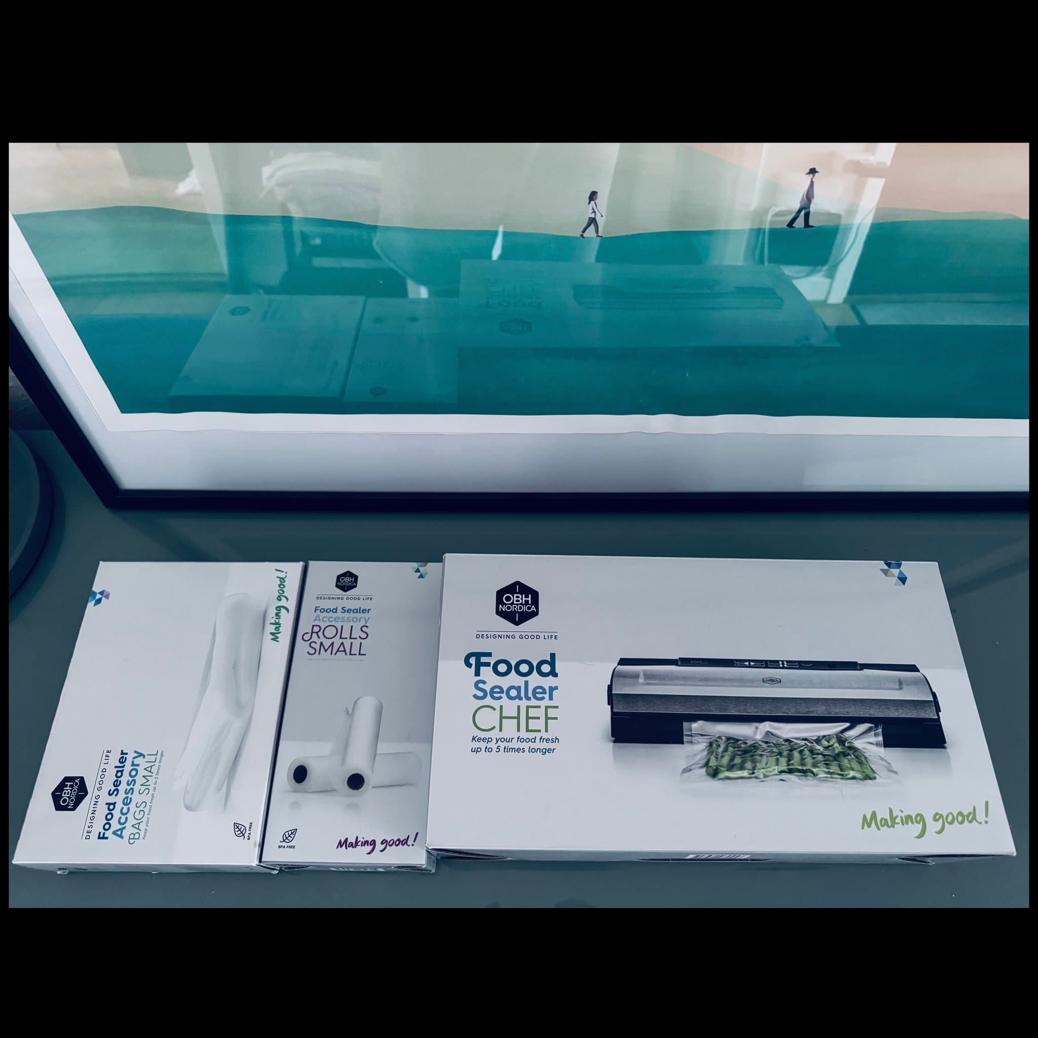 OBH Nordica Food Sealer Chef vakuumförpackare