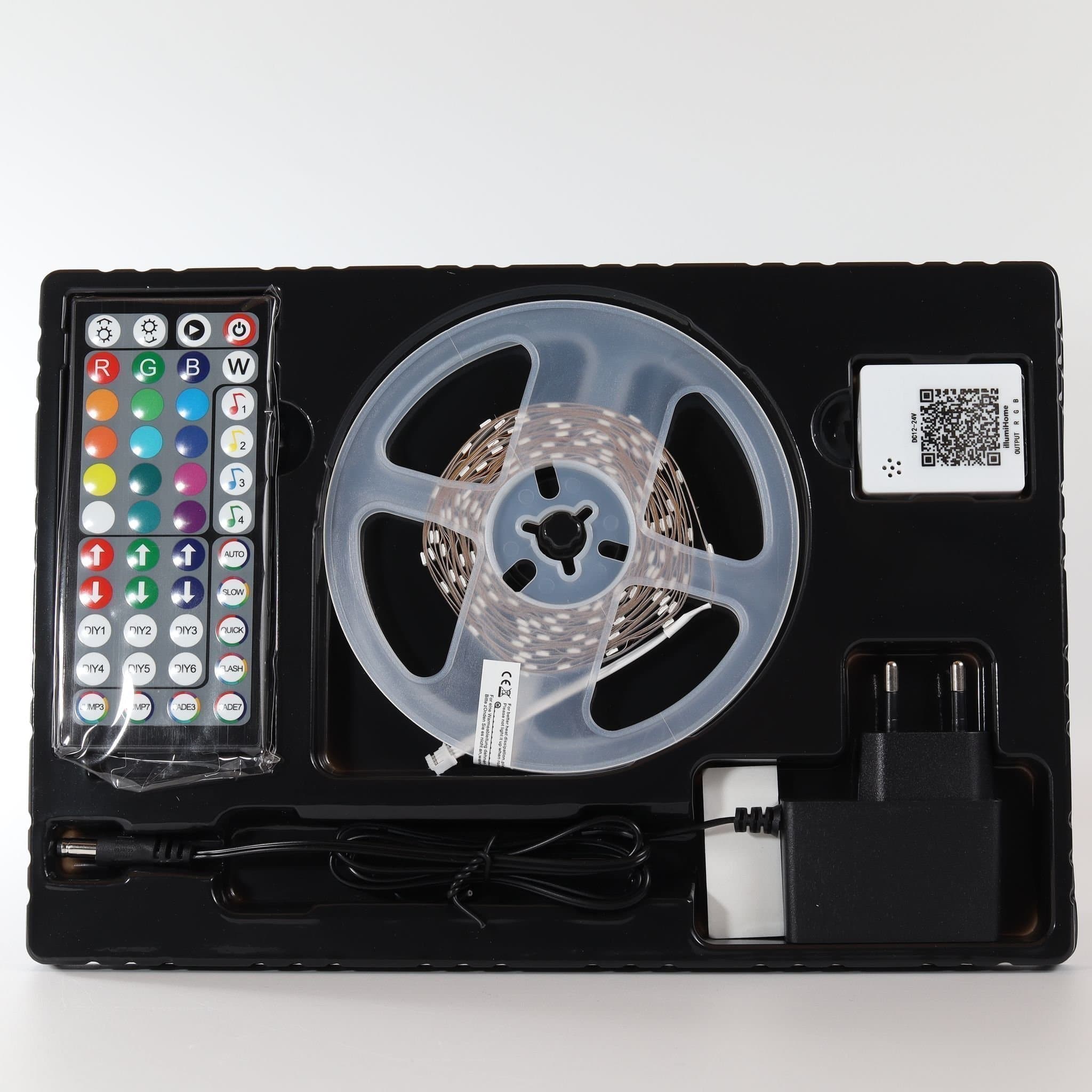 Mexllex LED Strip 5m – RGB Musikstyrd Ljusslinga med App & Fjärr – Hem & Fest