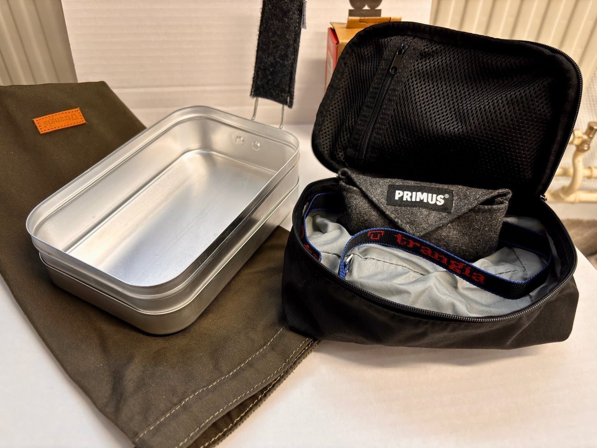 Trangia Mess Tin Large med Primus Firestick Ti Stove och tillbehör