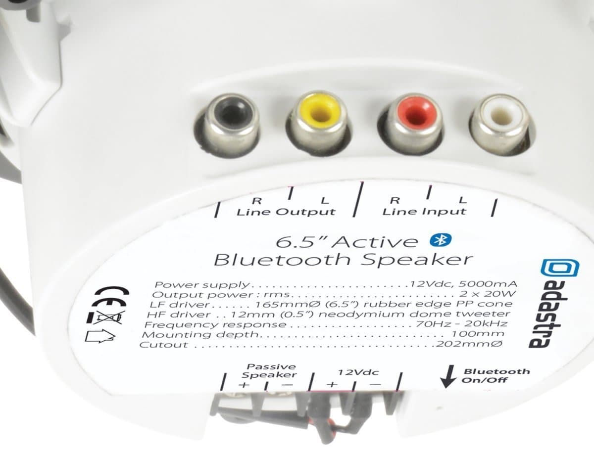 Adastra 5,25" Active Bluetooth Ceiling Speaker Set