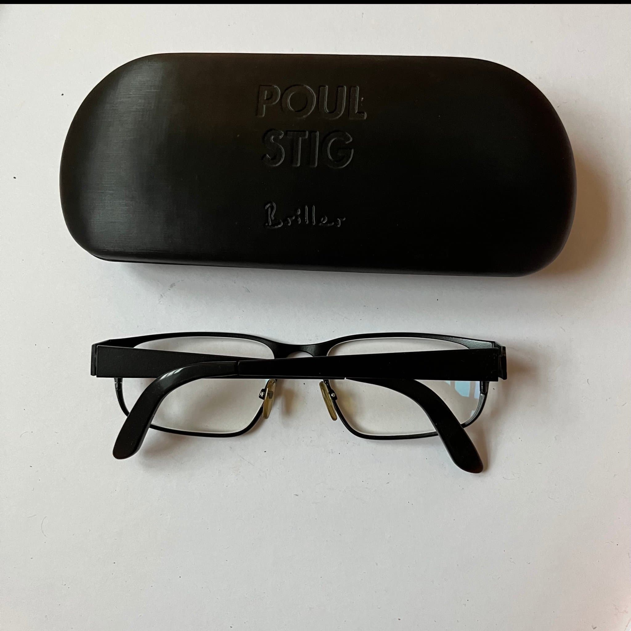 Poul Stig Design Copenhagen Glasögon med Etui