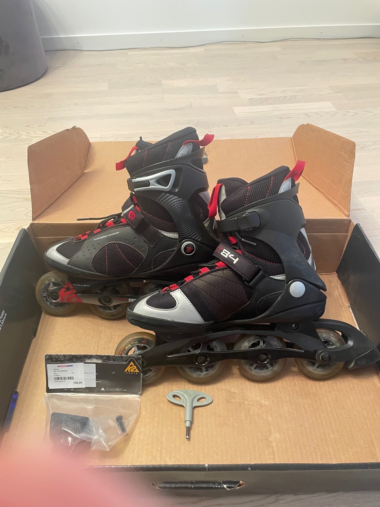 K2 F.I.T. 84 Inlines, Herr, Storlek 42.5