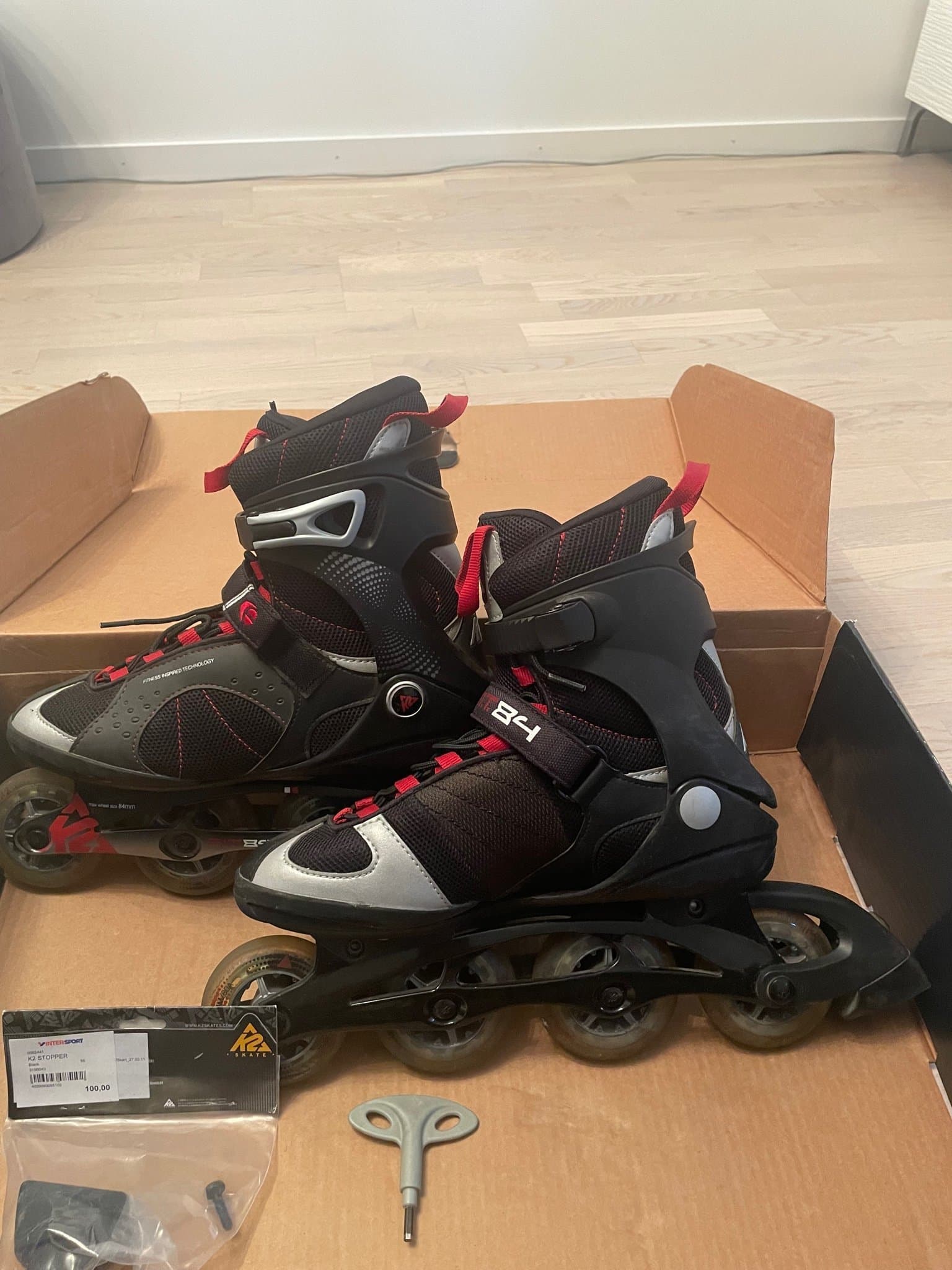 K2 F.I.T. 84 Inlines, Herr, Storlek 42.5