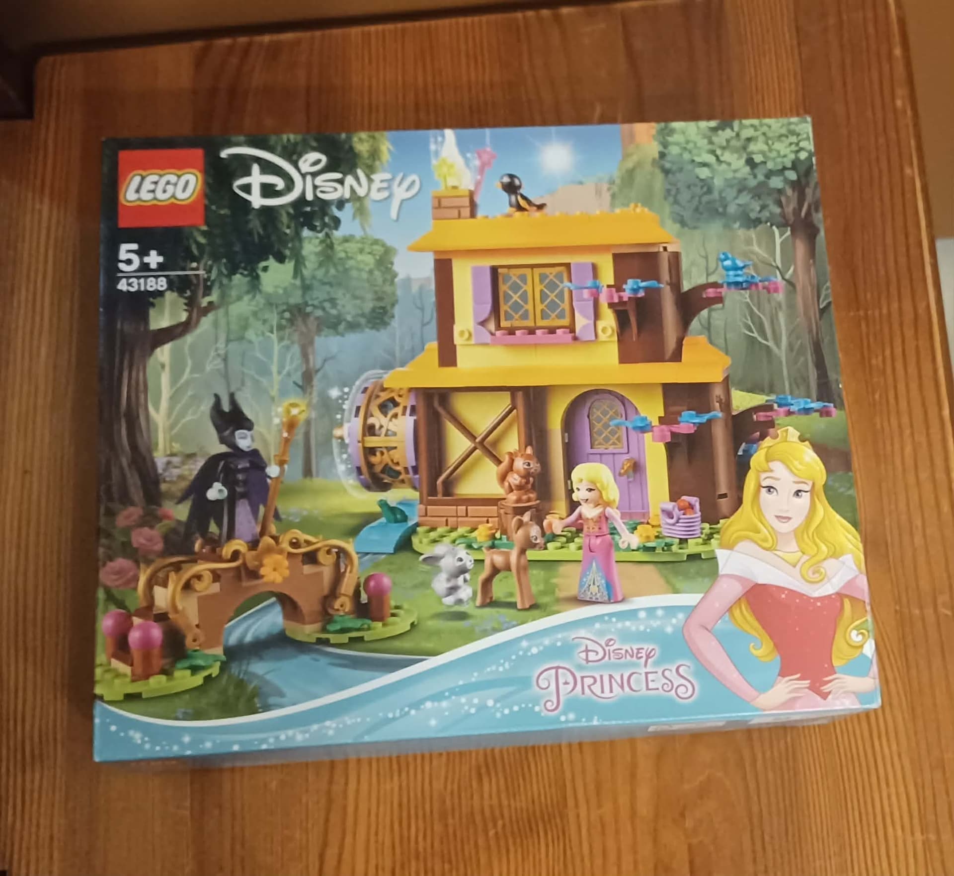 LEGO Disney Princess 43188 Auroras skogshus, helt ny, oöppnad