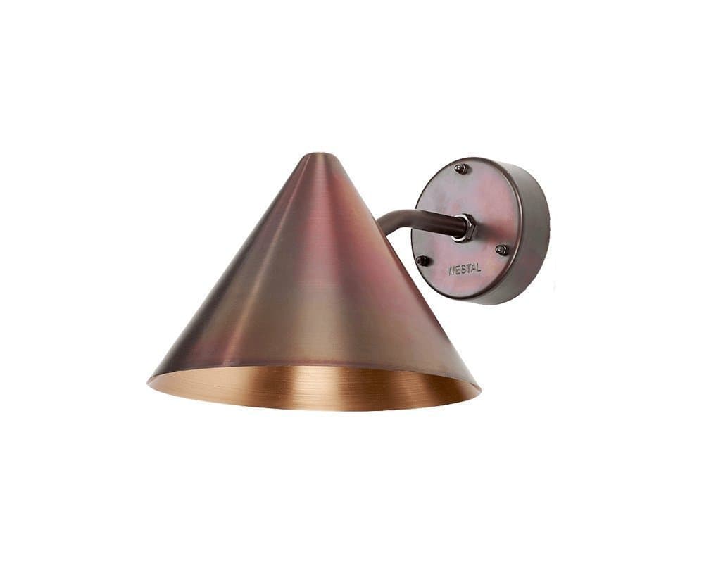 2st Nya Vägglampor i koppar från Westal