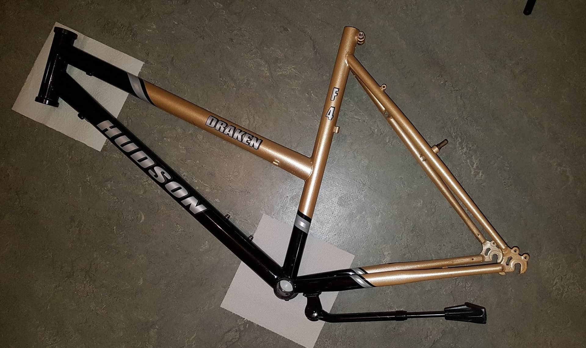 Cykel Cykelram Ny Hudson Draken F4 dam universal..
