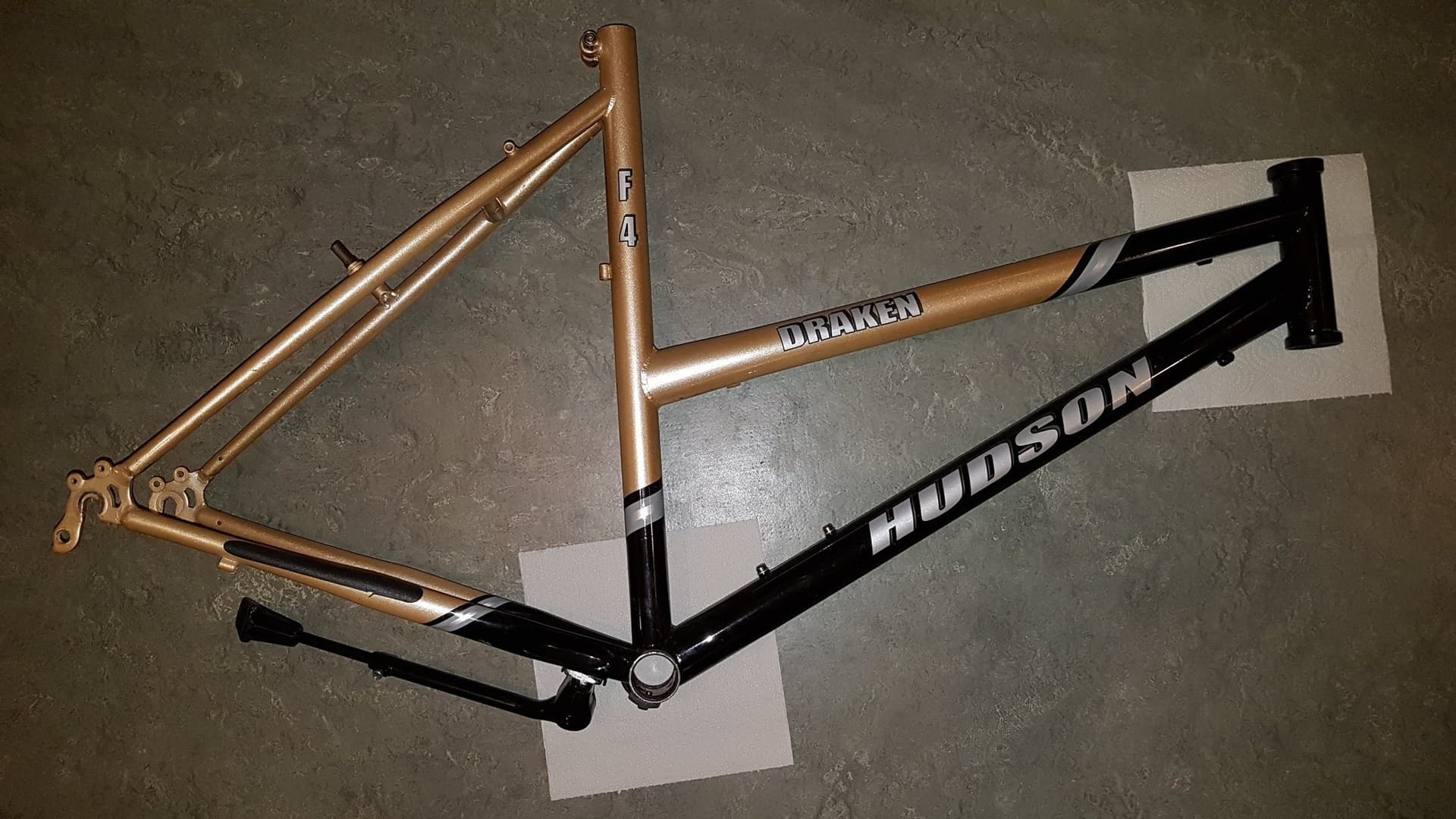 Cykel Cykelram Ny Hudson Draken F4 dam universal..