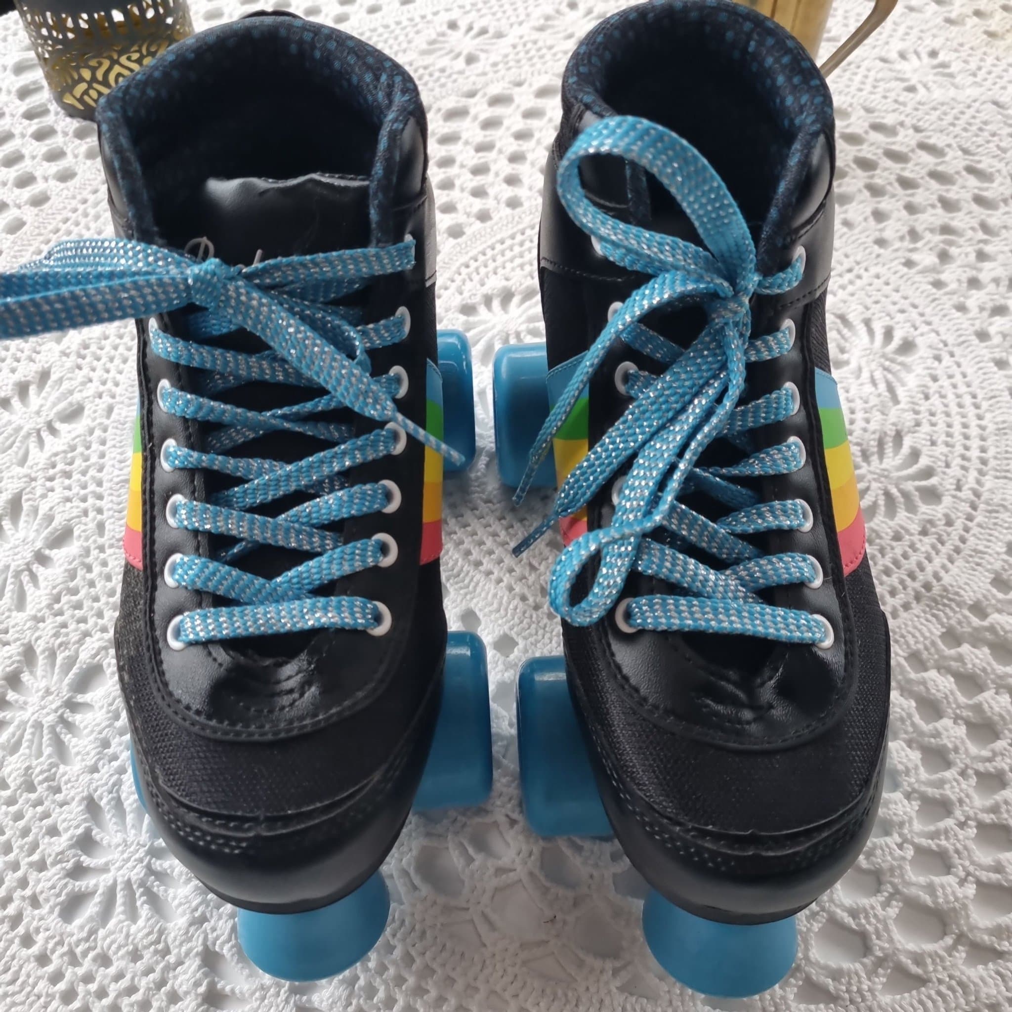 Rullskridskor Rookie Forever Rainbow, storlek 34