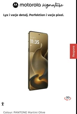 Motorola Signature - Helt ny och i ubruten förpackning