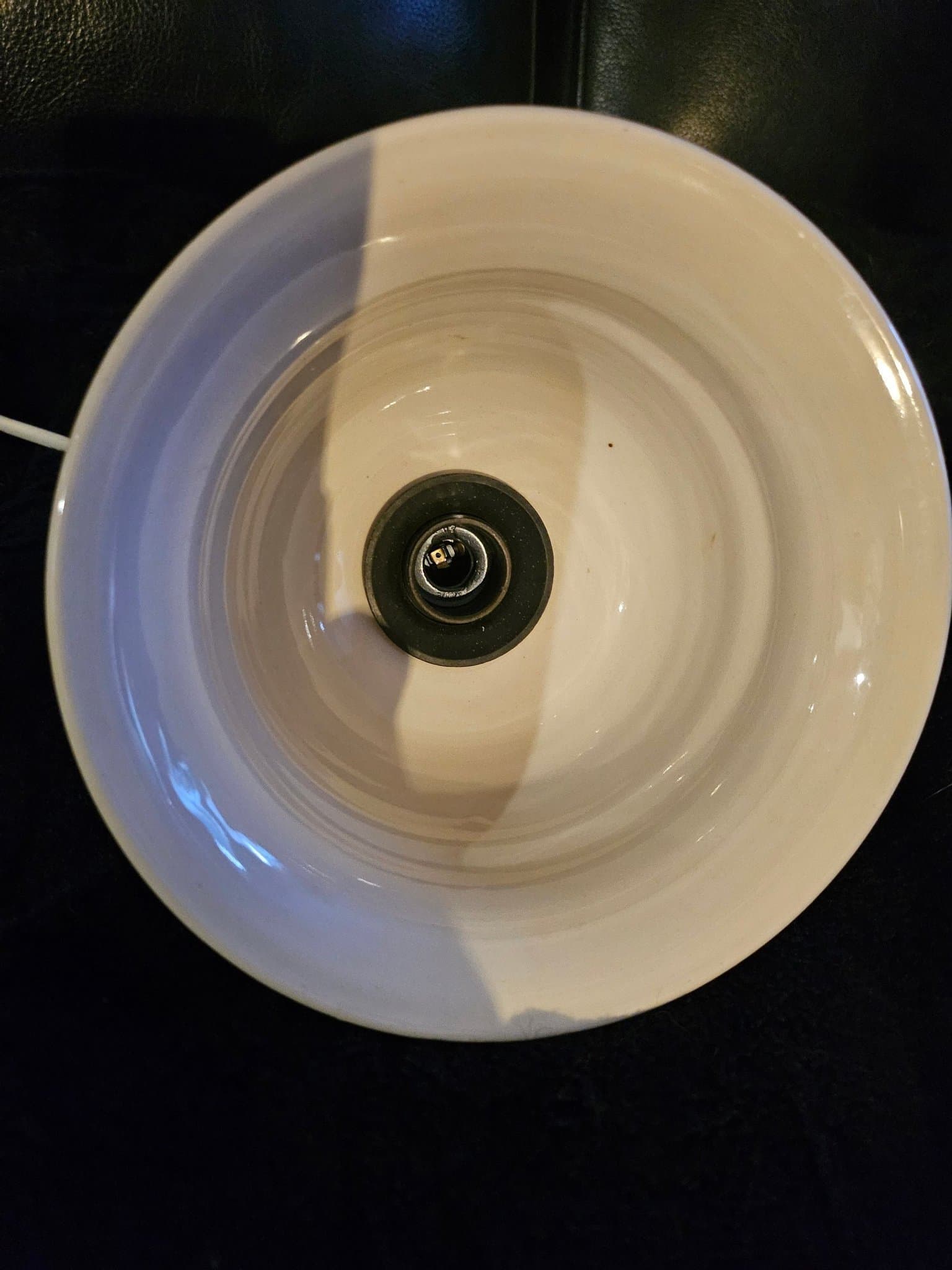 Retro lampa med Blommotiv 16 cm i diameter