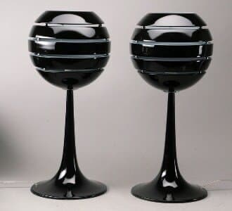 Bordslampor 2 st modell Manhattan, dansk design