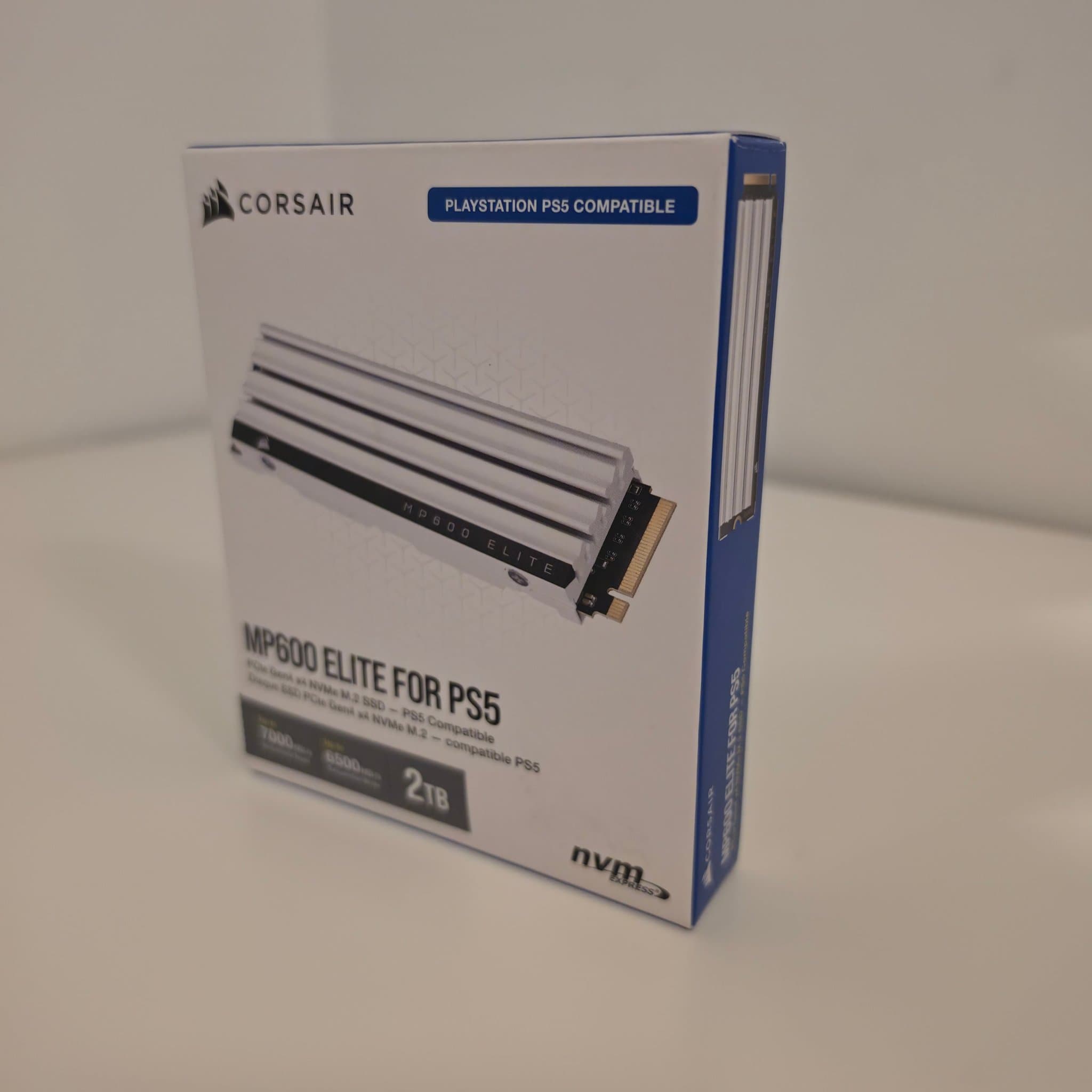 Maxa ditt utrymme! 2TB Corsair MP600 ELITE för PS5 | Toppskick | KVITTO FINNS