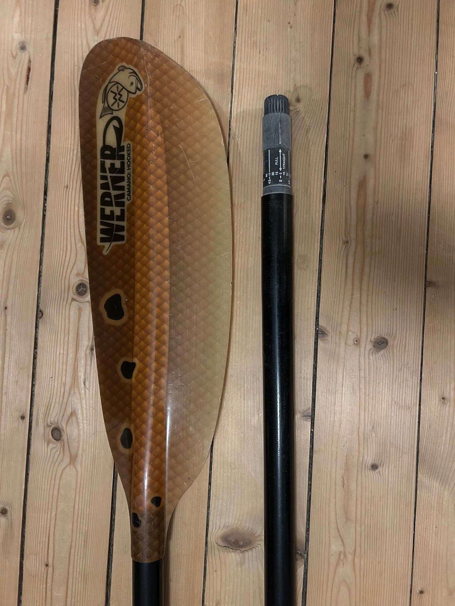 Werner Camano Hooked paddel, 240 cm