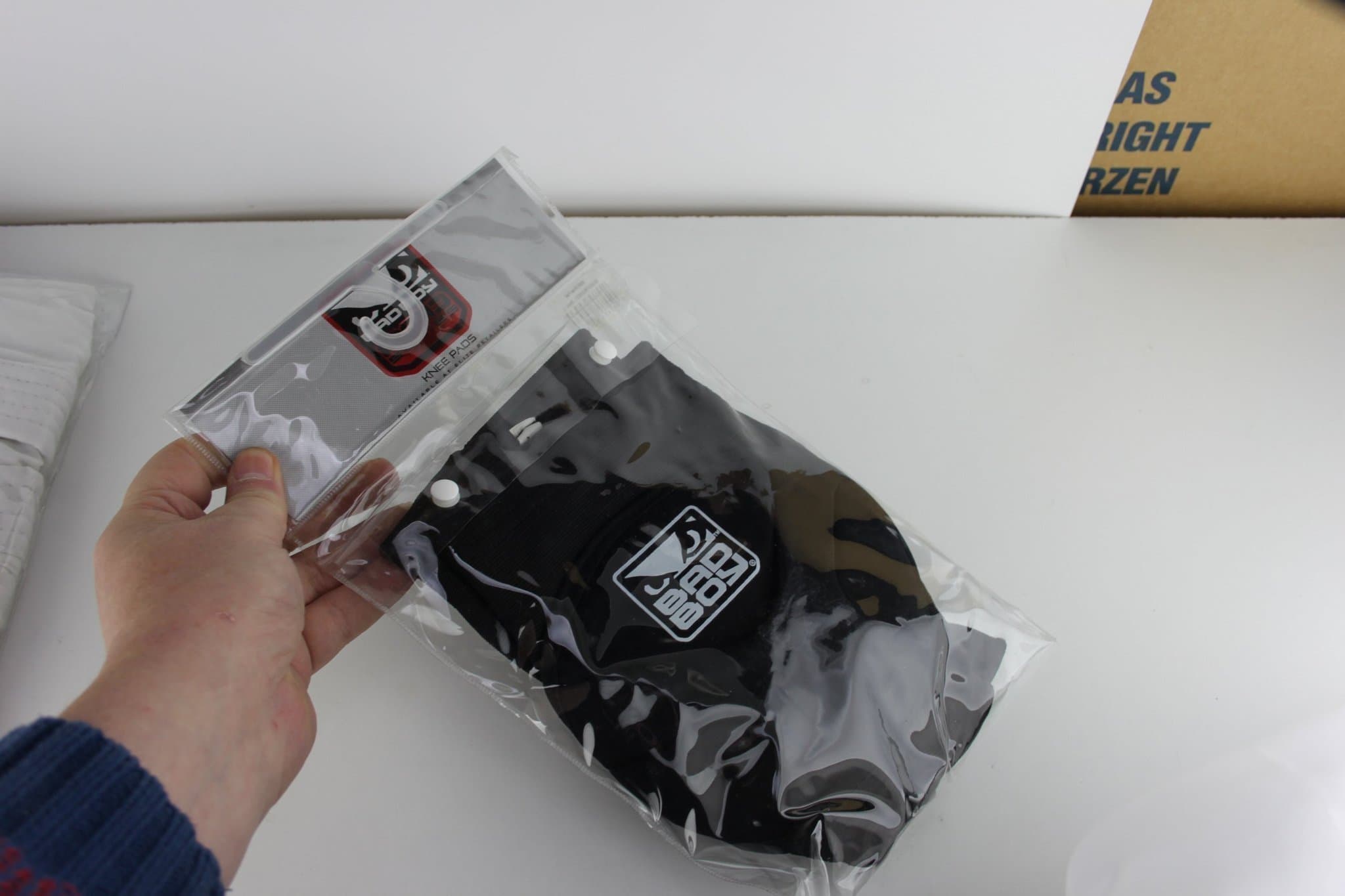 NYA! MMA Knee Pads Bad Boy storl XL Knäskydd MMA X-Large **REA**