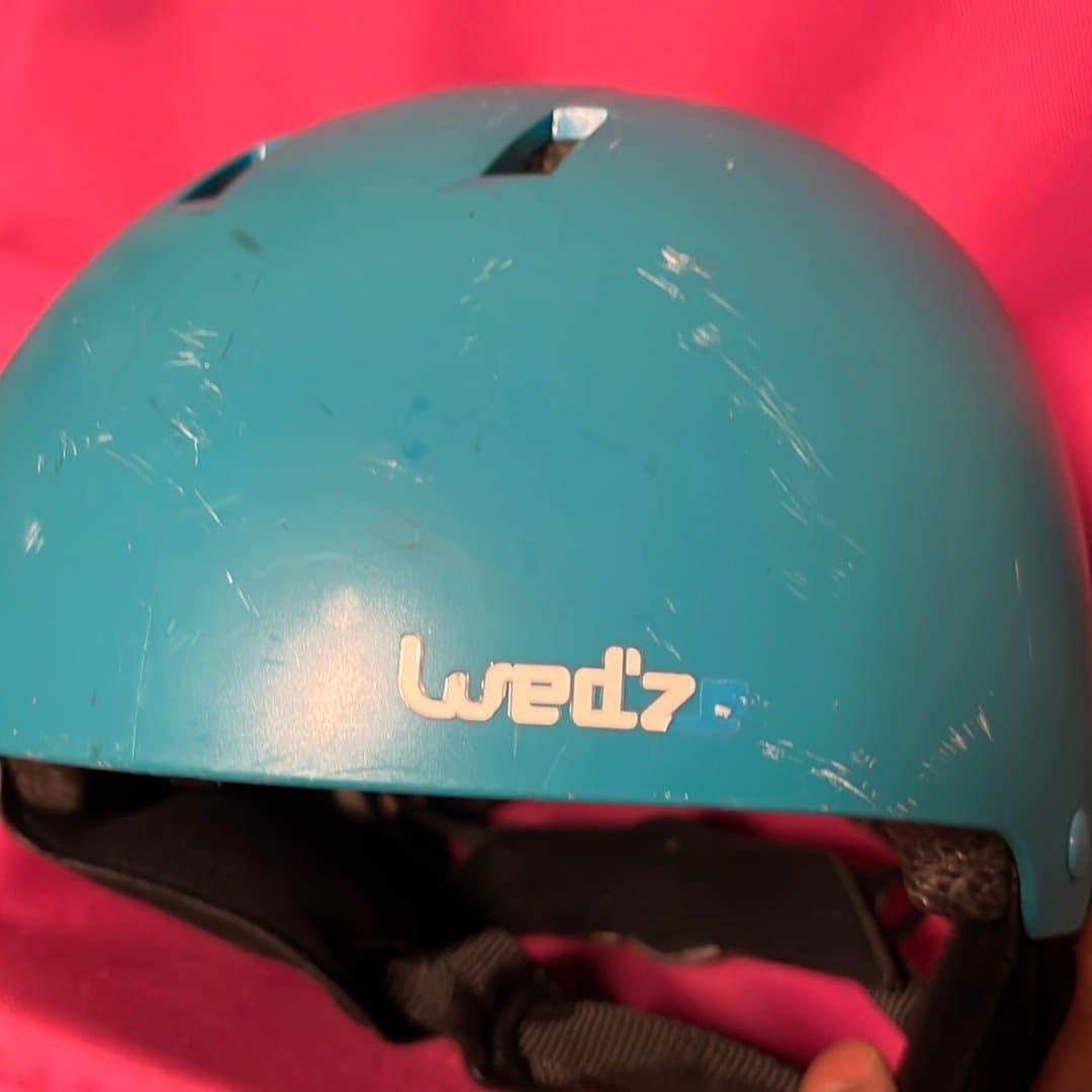 Wed'ze H 100 Jr Skidhjälm, Blå, Storlek 48-52 cm